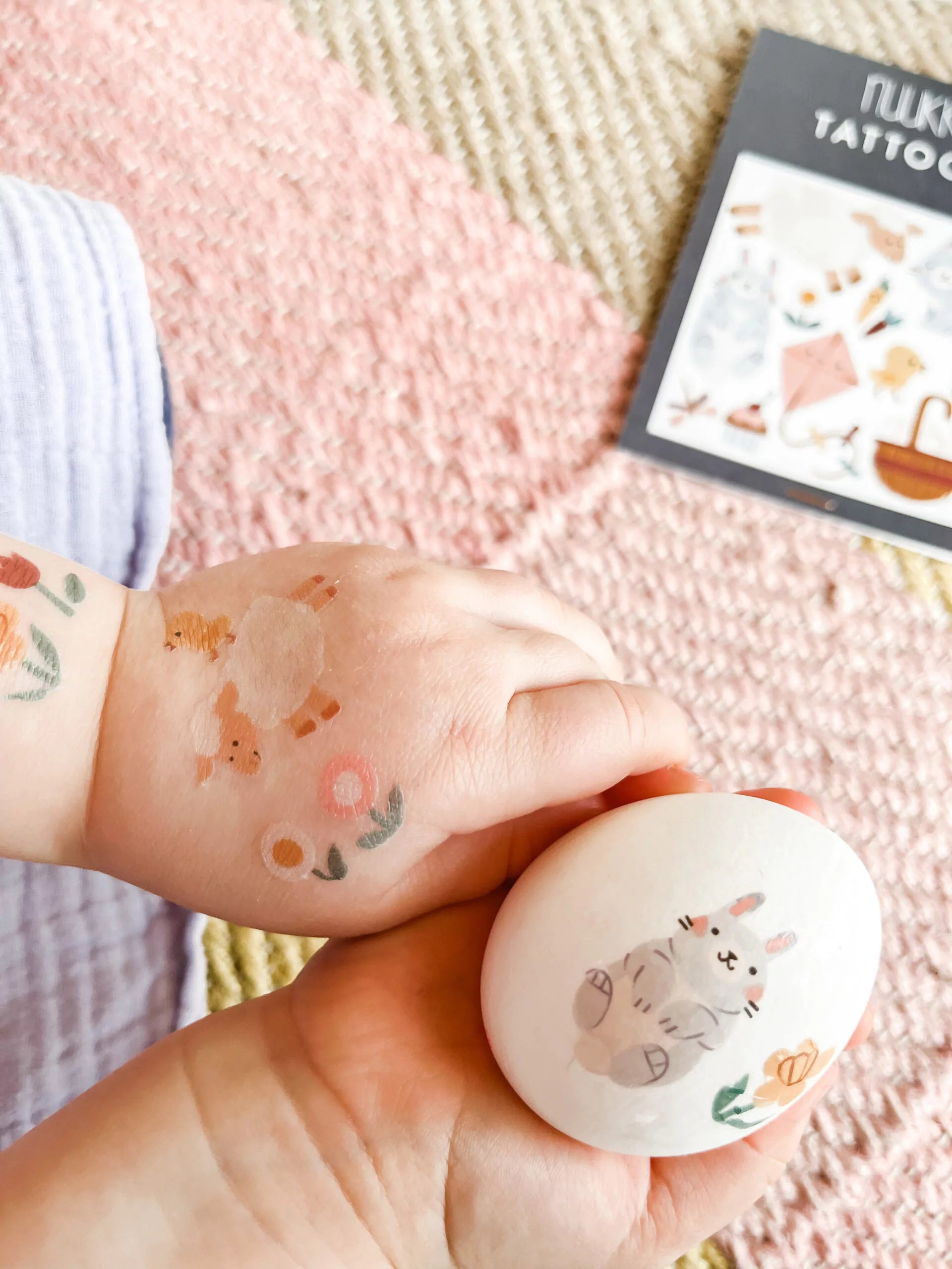 Tatuaggi vegani per bambini - Animali della primavera Nuuk