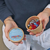 100 Gemme glitterate acriliche piccole Grimm's