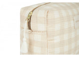 Astuccio Vanity Case Waterproff - Ivory Checks NOBODINOZ