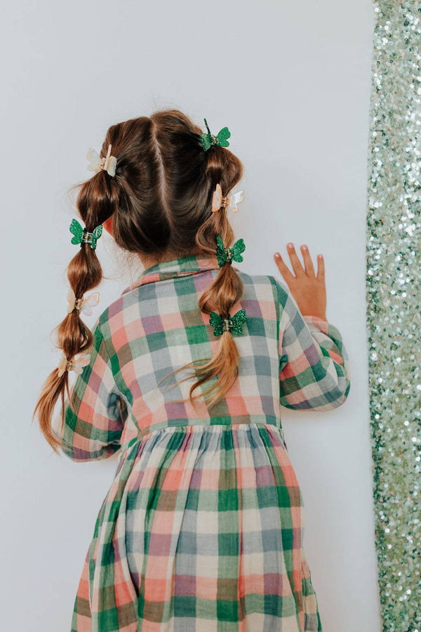Mini clip - Farfalla in madreperla Luciole et Petit Pois