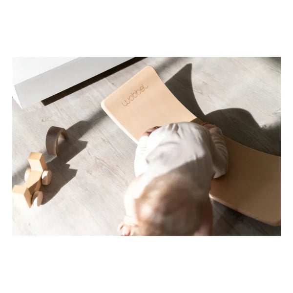 Wobble Starter - Balance board in legno naturale Cucù Mini&Mama