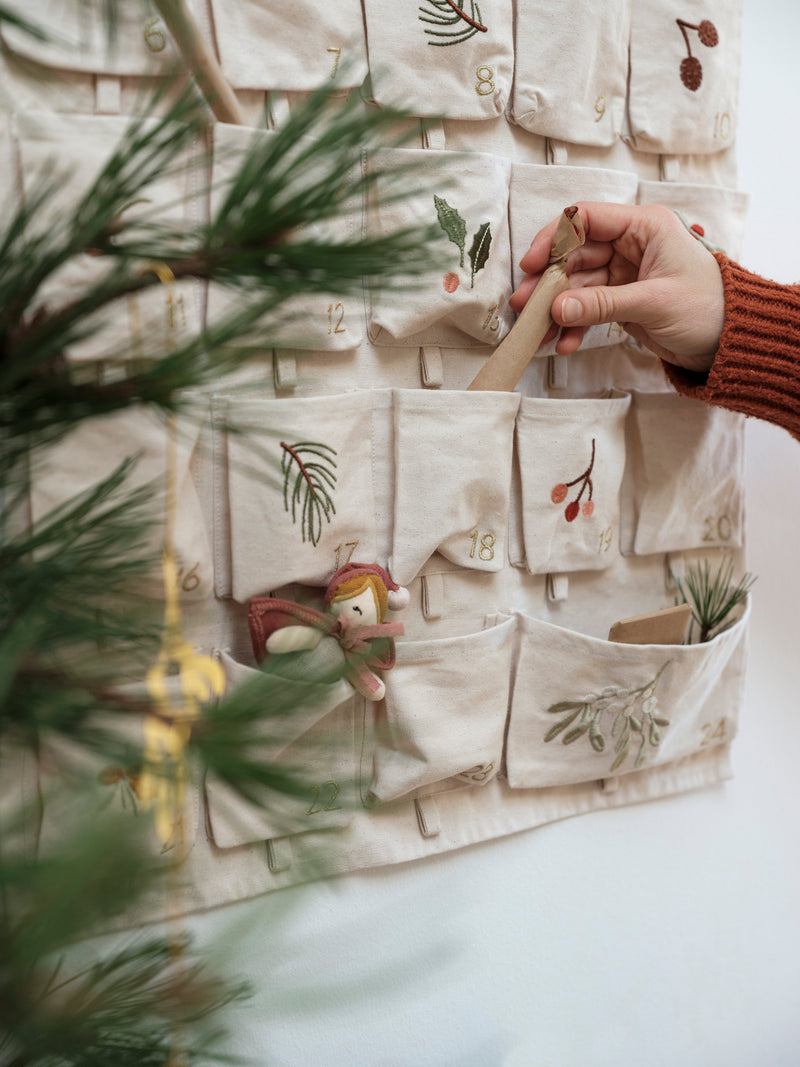 Calendario dell'Avvento da parete Yule Greens - Fabelab Fabelab