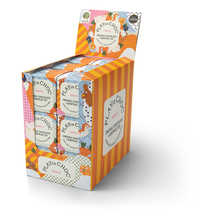 ToyChoc Box® Collezione Easter Rabbit PLAYin CHOC