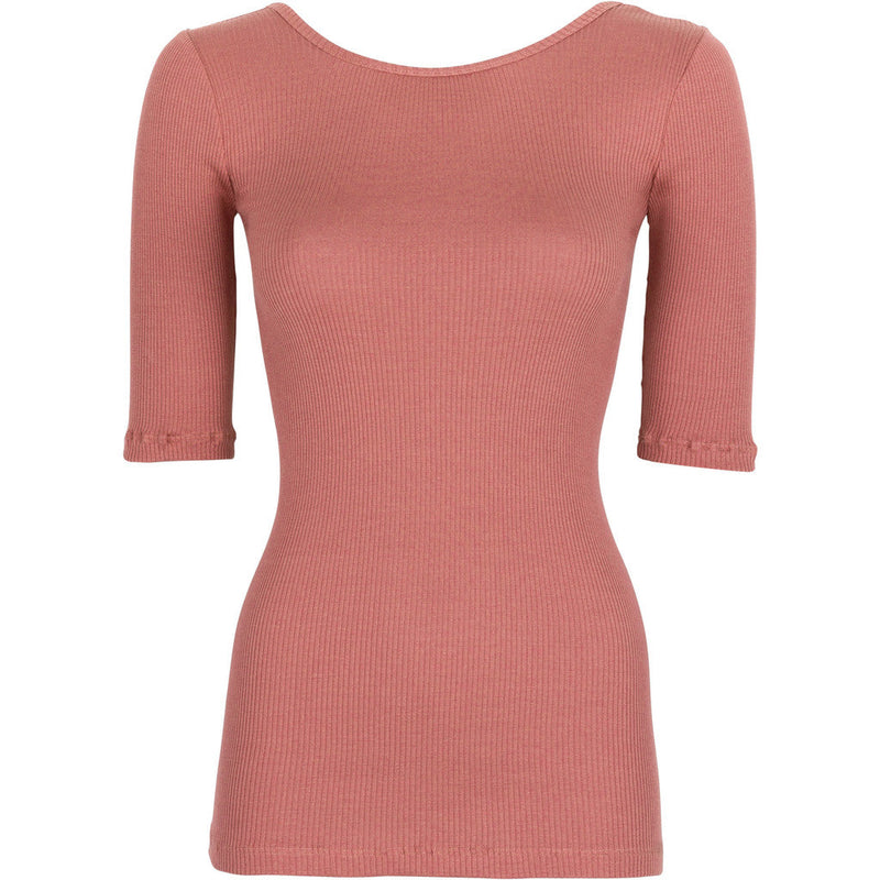 Maglia Donna mezza manica seta cotone - Gym Minimalisma Minimalisma
