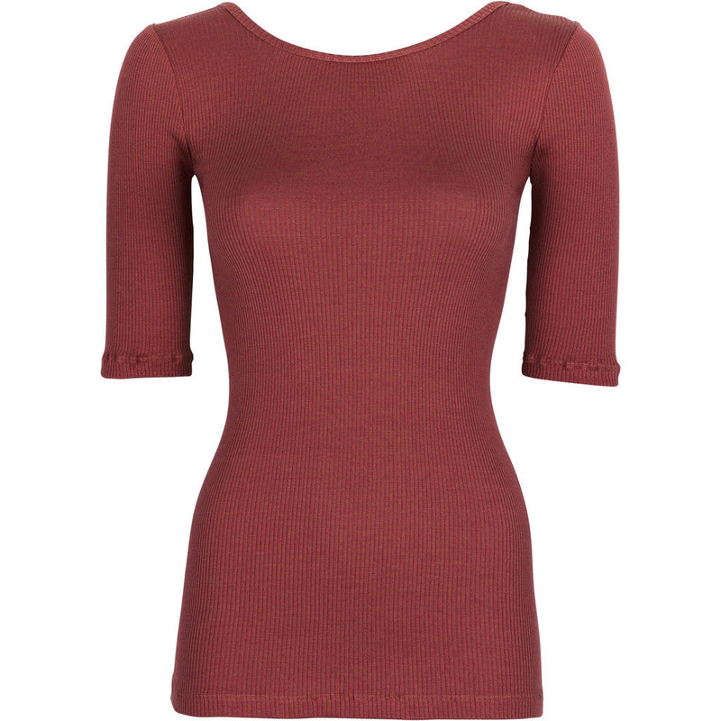 Maglia Donna mezza manica seta cotone - Gym Minimalisma Minimalisma