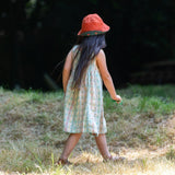 Cappello da sole reversibile Oliva Ciliegie Little Green Radicals