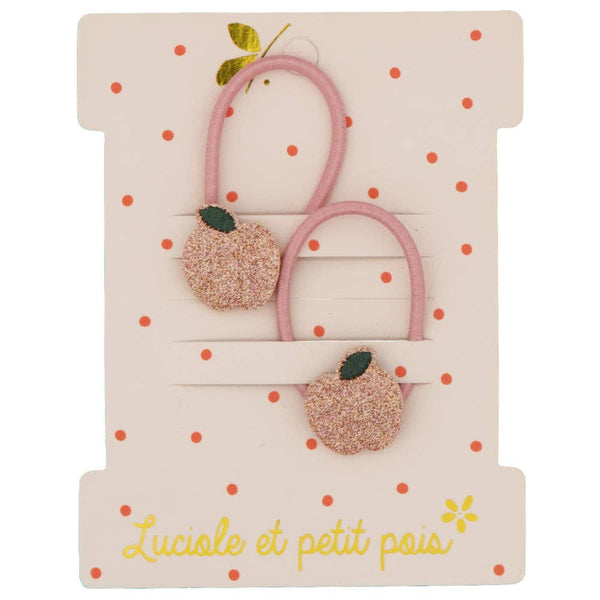 Elastici mini mele rosa Luciole et Petit Pois