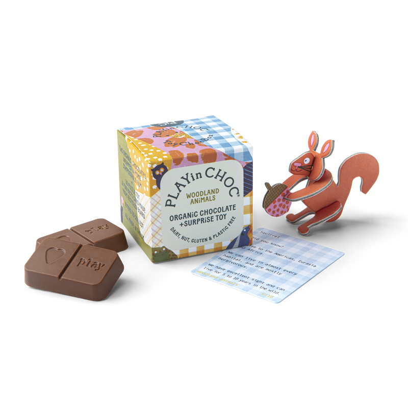 Toy Choc Box®  ANIMALI DEL BOSCO PLAYin CHOC