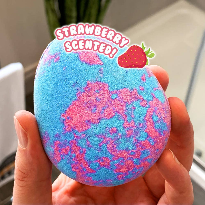 Zimpli Large Egg Baff Bombz, giocattolo da bagno pasquale, confezione da 6 Zimpli Kids