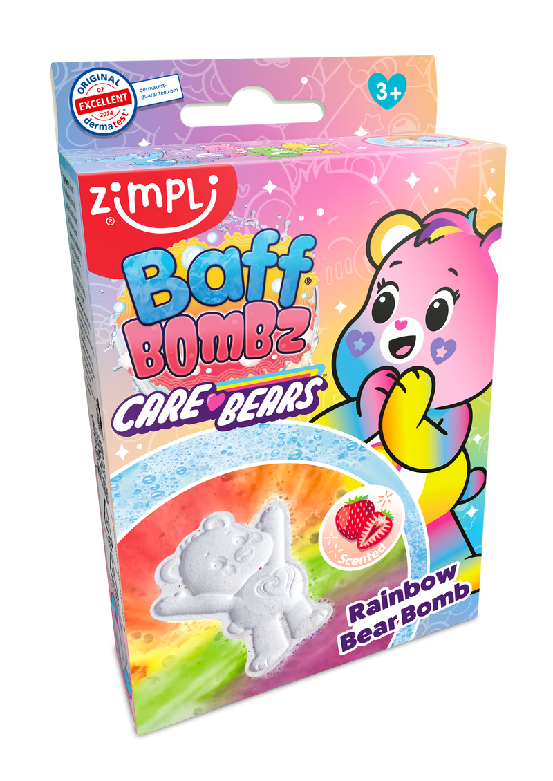Zimpli Care Bears Special Effect Baff Bombz - Giocattolo da bagno Zimpli Kids