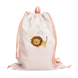 Zainetto a sacca con coulisse - Wild Child Cotton Cloud