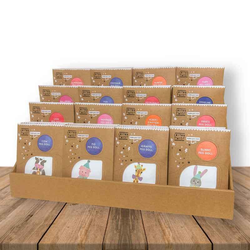 Kit fai da te - Fai la tua bambola fata. Cotton Twist