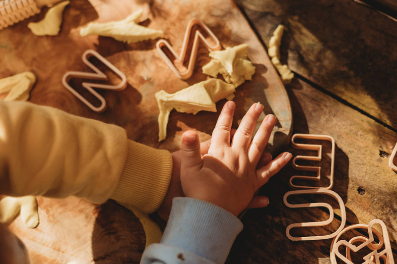 Set di taglierine Eco con lettere maiuscole Alphabet Kinfolk Pantry