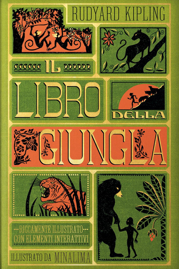 Il Libro della giungla - Illustrato da Minalima Fastbook
