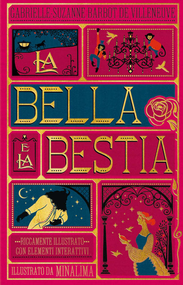 La Bella e la bestia - Illustrato da Minalima Fastbook