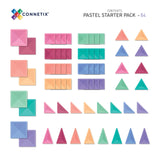 Pastel Starter Pack 64 pezzi - Tessere magnetiche Connetix