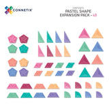 Pastel Shape Expansion Pack 48 pezzi - Tessere magnetiche Connetix