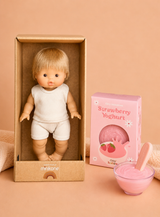 Set Bambola Minikane Achille + Tiny Harlow a scelta Tiny H