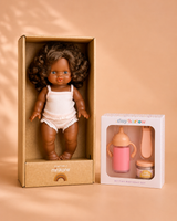 Set Bambola Minikane Charlie + Tiny Harlow a scelta Tiny H