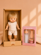 Set Bambola Minikane Achille + Tiny Harlow a scelta Tiny H