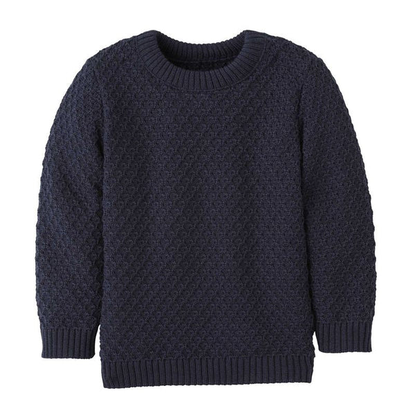 Maglione Disana Aran in lana - Indaco Disana