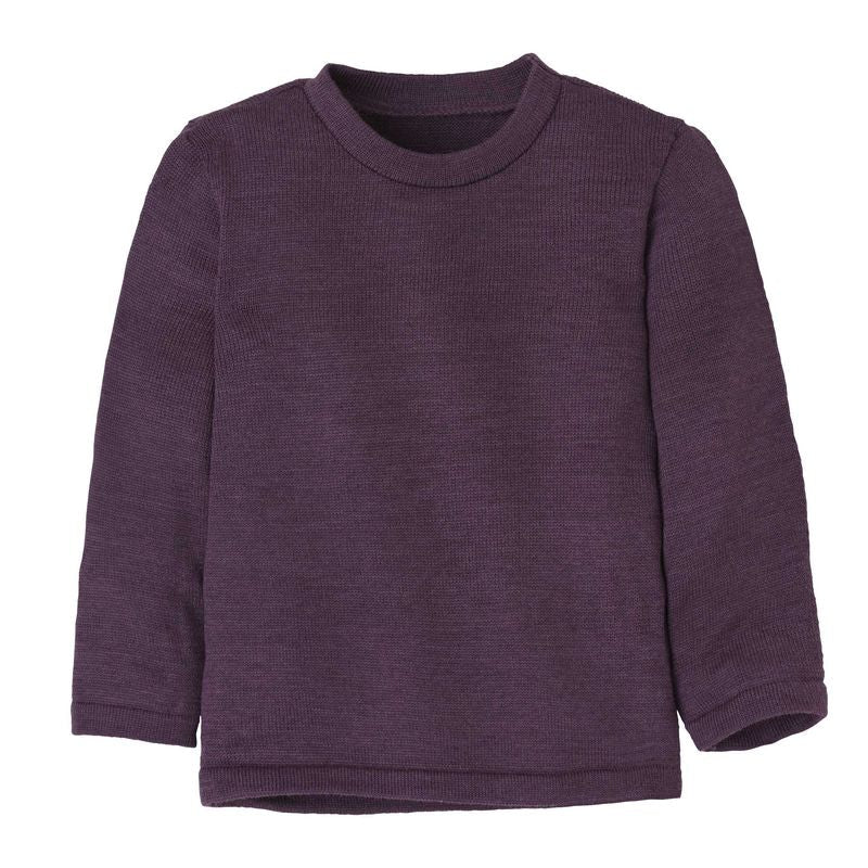 Maglione Disana Strick in lana - Melanzana Disana