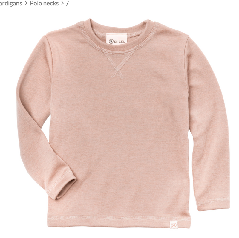 NUOVO -Felpa in lana e seta INTERLOCK baby Engel - Vari colori (Copia) Engel
