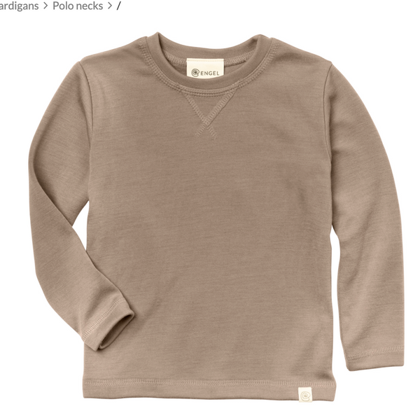 NUOVO -Felpa in lana e seta INTERLOCK baby Engel - Vari colori (Copia) Engel