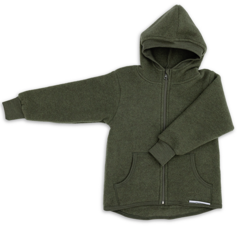 Giacca in pile di  lana Engel kids con cerniera - Vari colori Engel
