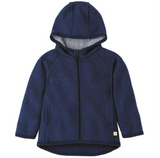 Giacca in lana cotta con zip BABY Disana -VARI COLORI Disana