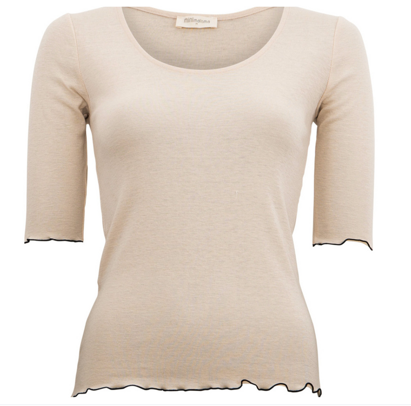 Maglia Donna mezza manica seta lana - Time Minimalisma Minimalisma