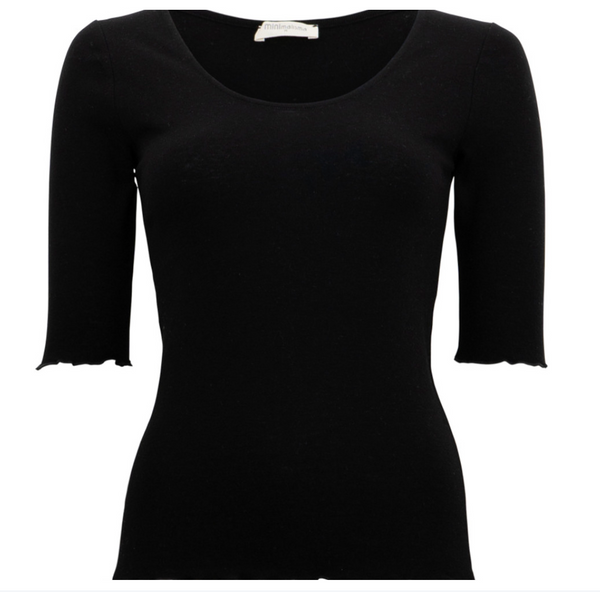 Maglia Donna mezza manica seta lana - Time Minimalisma Minimalisma