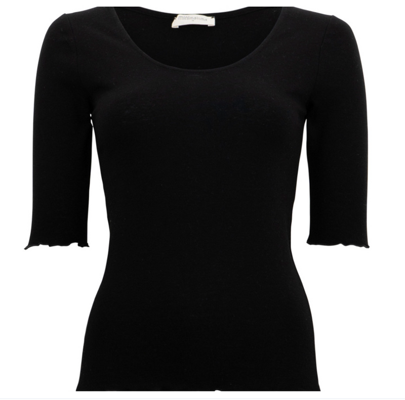 Maglia Donna mezza manica seta lana - Time Minimalisma Minimalisma