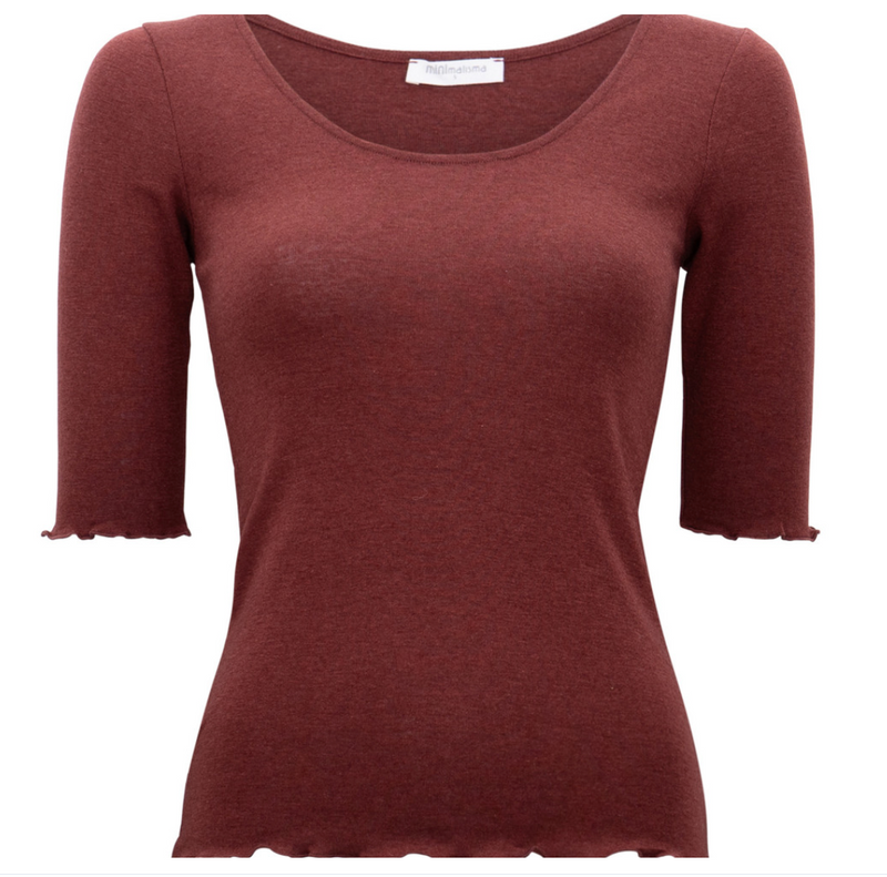 Maglia Donna mezza manica seta lana - Time Minimalisma Minimalisma