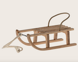 Slitta in legno per Topolini Maileg