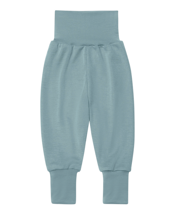 Pantaloni lunghi con elastico in vita in lana e seta Engel - Vari colori Engel
