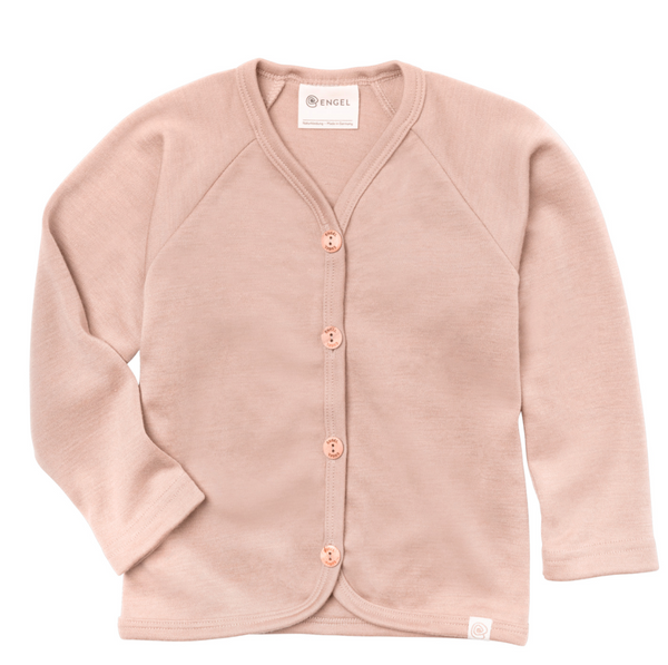 NUOVO -Cardigan in lana e seta INTERLOCK baby Engel - Vari colori Engel