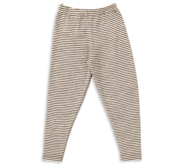 Leggings in 100% lana a righe Engel Engel