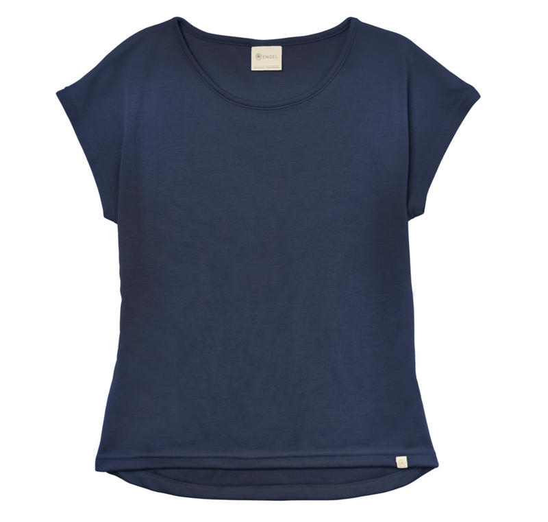 NUOVO -Maglia donna in lana e seta INTERLOCK Engel - Vari colori Engel