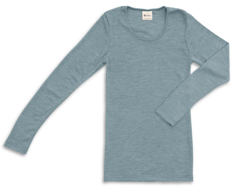 Maglia da donna a manica lunga in lana e seta Engel - Vari colori Engel