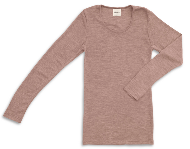 Maglia da donna a manica lunga in lana e seta Engel - Vari colori Engel
