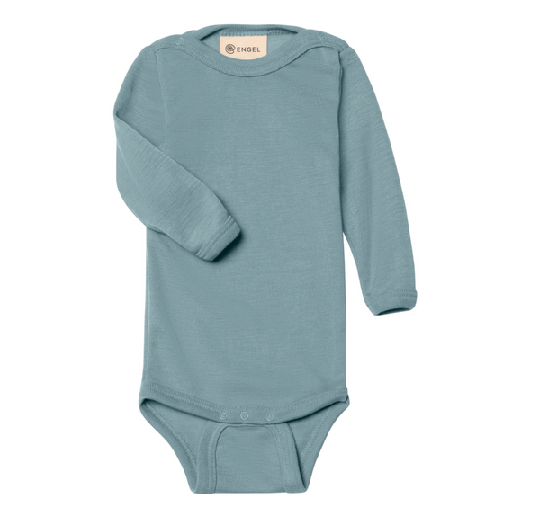 Body a maniche lunghe in lana e seta Engel - Vari colori Engel