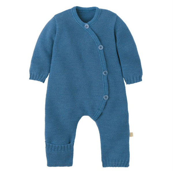 Tuta in maglia di lana Disana - Dove Blue Disana