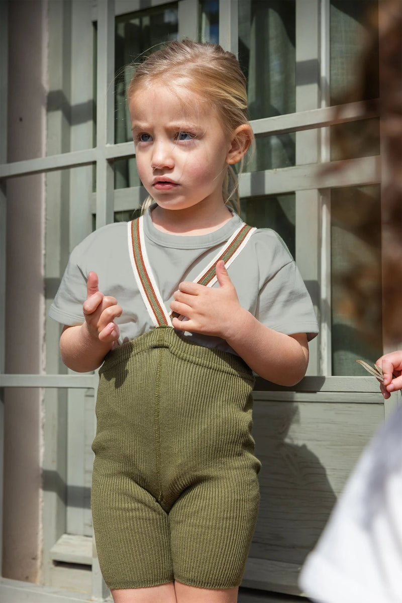 Pantaloncini corti Silly Silas - Olive Striped Silly Silas