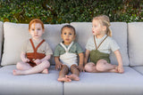 Pantaloncini corti Silly Silas - Olive Striped Silly Silas