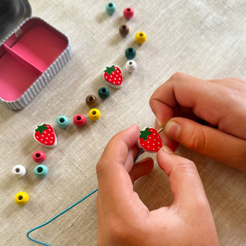 Kit regalo con braccialetto fai da te Cotton Twist