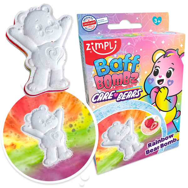 Zimpli Care Bears Special Effect Baff Bombz - Giocattolo da bagno Zimpli Kids