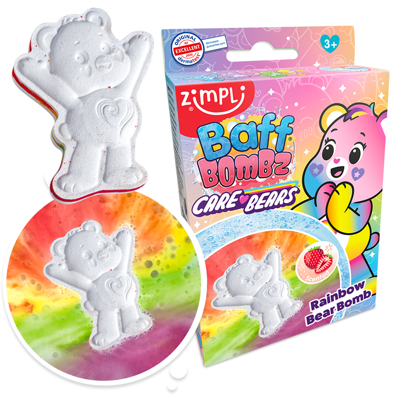 Zimpli Care Bears Special Effect Baff Bombz - Giocattolo da bagno Zimpli Kids