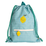 Zainetto a sacca con coulisse - Lola the Lemon Cotton Cloud