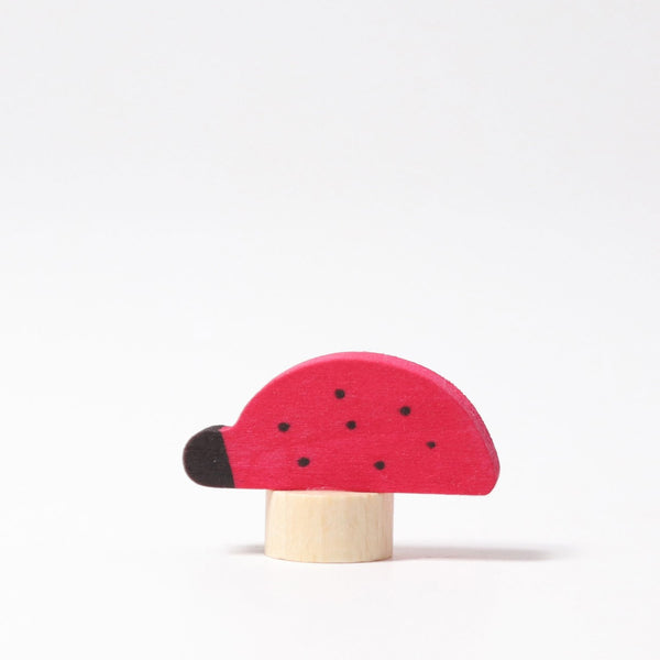 Figura decorativa coccinella Grimm's